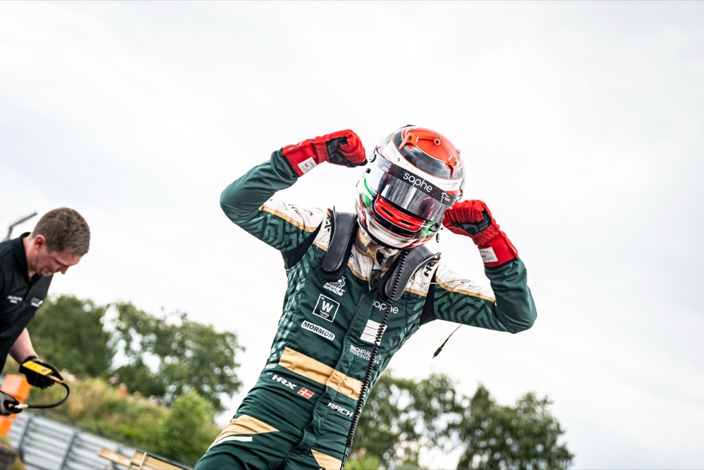 Sebastian Bach storsejrede og tog føringen i det nordiske mesterskab.
(Foto: Grippo Motorsport PR)